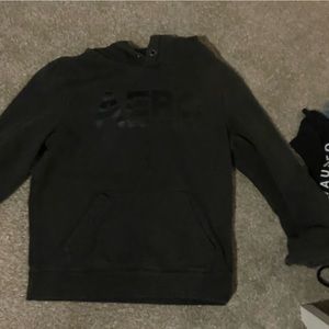 Black aero hoodie